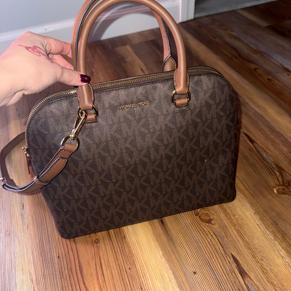 Michael Kors Dark Brown Satchel
